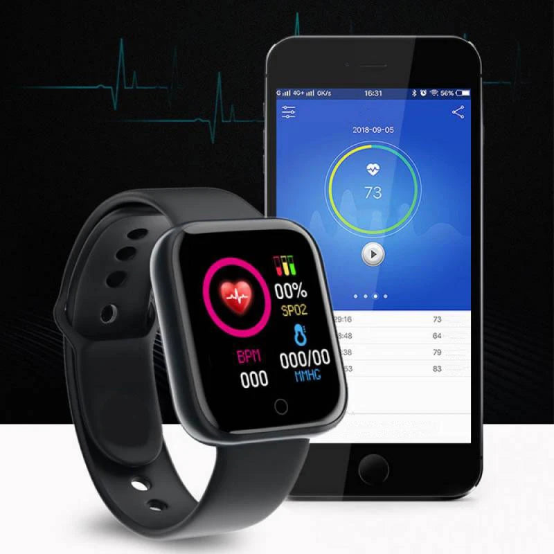 Bluetooth Smart Watch for Men & Women – Fitness Tracker, Music Player, Sleep Monitor
